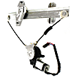 Rear, Passenger Side Window Regulator, Power, 6 Cyl., 3.5L Engine