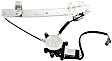 Rear, Driver Side Window Regulator, Power, 6 Cyl., 3.5L Engine