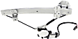 Rear, Driver Side Window Regulator, Power, 6 Cyl., 3.5L Engine