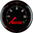 1186 Cruiser Gauge, Speedometer, 3 3/8in. 120Mph, Electric Programmable.