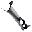 12180 Gauge Mount, A-Pillar, Full, Dual, 2 1/16in. Chevrolet Cavalier 03-05