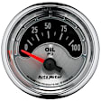 1226 American Muscle Series Gauge, Oil Press, 2 1/16in. 100Psi, Electric