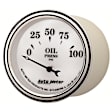 1227 Old Tyme White Series II Gauge, Oil Press, 2 1/16in. 100Psi, Electric