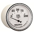 1227 Old Tyme White Series II Gauge, Oil Press, 2 1/16in. 100Psi, Electric