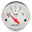 1300 Arctic White Gauge Kit, 5 Pc. 3 1/8in. & 2 1/16in. Mech. Speedometer