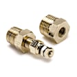 1330 Arctic White Series Gauge, Dual, Wtmp & Volt, 3 3/8in. 250f & 18V, Electric