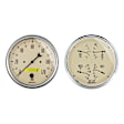 1803 Antique Beige Gauge Kit, 2 Pc. Quad & Speedometer, 5in.