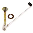 1803 Antique Beige Gauge Kit, 2 Pc. Quad & Speedometer, 5in.