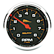 19300 Pro-Cycle Series Gauge, Tach, 3 3/4in. 8K Rpm, 2&4 Cylinder, Black.