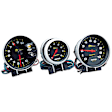 19304 Pro-Cycle Series Gauge, Tach, 2 5/8in. 8K Rpm, 2&4 Cylinder, Black.