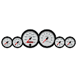 19501 Pro-Cycle Gauge Kit, 6 Pc. Kit, 3 3/8in. & 2 1/16in. Bagger, White.