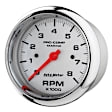 200779-35 Marine Chrome Gauge, Tachometer, 3 3/8in. 8K Rpm.