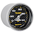200790-40 Marine Carbon Fiber Gauge, Oil Pressure, 2 1/16in. 100Psi, Mechanical.