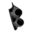 20400 Gauge Mount, A-Pillar Pod, Dual, 2 1/16in. Honda Civic (2Dr.) / Crx 88-91 Ef