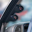 20428 Gauge Mount, A-Pillar Pod, Dual, 2 1/16in. Honda Civic (2Dr.) 96-00 Ek