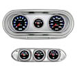 2127-05 Cobalt Direct Fit Dash Kit, Nova 62-65, Tach/Mph/Fuel/Oilp/Wtmp/Volt.