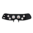 2132-09 Phantom Direct Fit Dash Kit, Camaro 70-78, Tach/Mph/Fuel/Oilp/Wtmp/Volt.