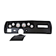 2135-09 Phantom Direct Fit Dash Kit, Chevelless/Elcamino/Monte 70-72, Rpm/Mph/Fuel/Oilp/Wtmp/Bat.