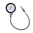 2160 Gauge, Tire Pressure, 0-60Psi, Analog, White 