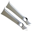 22417 Gauge Mount, A-Pillar, Full, Sngl, 2 5/8in. Lt Gray, Honda Civic (2Dr.) 92-95 Eg