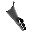 22431 Gauge Mount, A-Pillar, Full, Triple, 2 1/16in. Honda Civic (2Dr.) 96-00 Ek