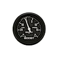 2310 Autogage Series Gauge, Vac/Boost, 2 5/8in. 30Inhg-20Psi, Mechanical, Black.