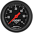 2617 Z-Series Gauge, Boost, 2 1/16in. 60Psi, Mechanical.