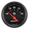 2638 Z-Series Gauge, Oil Temp, 2 1/16in. 100-250f, Electric.