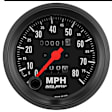 2690 Z-Series Gauge, Speedometer, 3 3/8in. 80Mph, Mechanical.