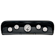 2900-08 Old-Tyme White Direct Fit Dash Kit, (3 3/8in. X1, 2 1/16in. X4), Ford Truck 67-72.