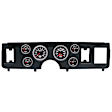 2917-12 Sport-Comp II Direct Fit Dash Kit, Ford Truck 73-79, Tach/Mph/Fuel/Oilp/Wtmp/Volt.