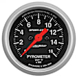 3344 Sport-Comp Series Gauge, Pyrometer (Egt), 2 1/16in. 1600f, Digital Stepper Motor.