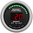 3381 Sport-Comp Series Gauge, Boost Controller, 2 1/16in. 30Inhg-30Psi, Incl. Solenoid, Digital.