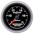 3670 Sport-Comp II Series Gauge, Air/Fuel Ratio-Wideband, Analog, 2 1/16in. 8