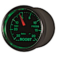 3807 GS Series Gauge, Vac/Boost, 2 1/16in. 30Inhg-20Psi, Mechanical.