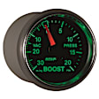 3807 GS Series Gauge, Vac/Boost, 2 1/16in. 30Inhg-20Psi, Mechanical.