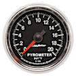 3845 GS Series Gauge, Pyrometer (Egt), 2 1/16in. 2000f, Digital Stepper Motor.