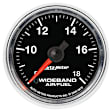 3870 GS Series Gauge, Air/Fuel Ratio-Wideband, Analog, 2 1/16in. 8