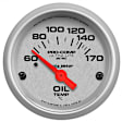 4348-M Ultra-Lite Series Gauge, Oil Temp, 2 1/16in. 60-170f, Electric.