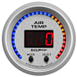 4358 Ultra-Lite Series Gauge, Air Temp, Dual, 2 1/16in. 0-300f, Digital.