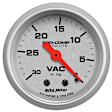 4384 Ultra-Lite Series Gauge, Vacuum, 2 1/16in. 30Inhg, Mechanical.