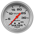 4407 Ultra-Lite Series Gauge, Water Press, 2 5/8in. 35Psi, Mechanical.