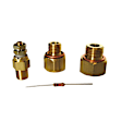 5284 Gauge Install Kit For Ls Engines, Incl. Fittings, Short Temp Sensor, Manual