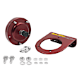 5376 Fuel Press Isolator Kit, For 15 Psi Gauges, Red Anodized Aluminum, -4An Fittings