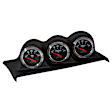 5380 Gauge Mount, Direct Fit Dash Top, Triple, 2 1/16in. Wrangler Jk 07-10