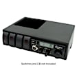 5397 Switch Panel, Cb Mount, Dash Top, Jeep Jl 2018+, Black