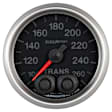 5658 Elite Gauge, Trans Temp, 2 1/16in. 260f, Stepper Motor W/Peak & Warn.