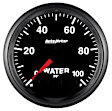 5668-05702-A Nascar Elite Gauge, Waterp, 2 1/16in. 100Psi, Stepper Motor W/Peak & Warn, Elite, -4An Sensor