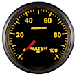 5668-05702-A Nascar Elite Gauge, Waterp, 2 1/16in. 100Psi, Stepper Motor W/Peak & Warn, Elite, -4An Sensor