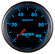 5668-05702-A Nascar Elite Gauge, Waterp, 2 1/16in. 100Psi, Stepper Motor W/Peak & Warn, Elite, -4An Sensor